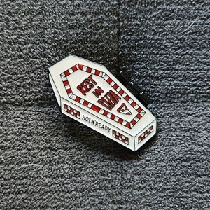 Rest in Pizza enamel pin